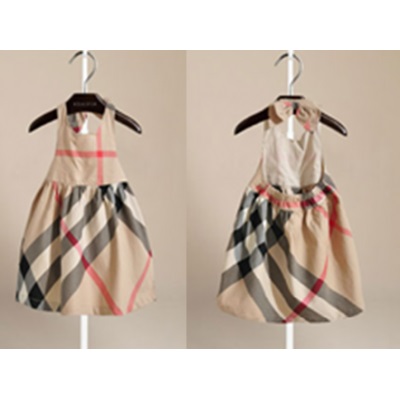 dress burberry anak
